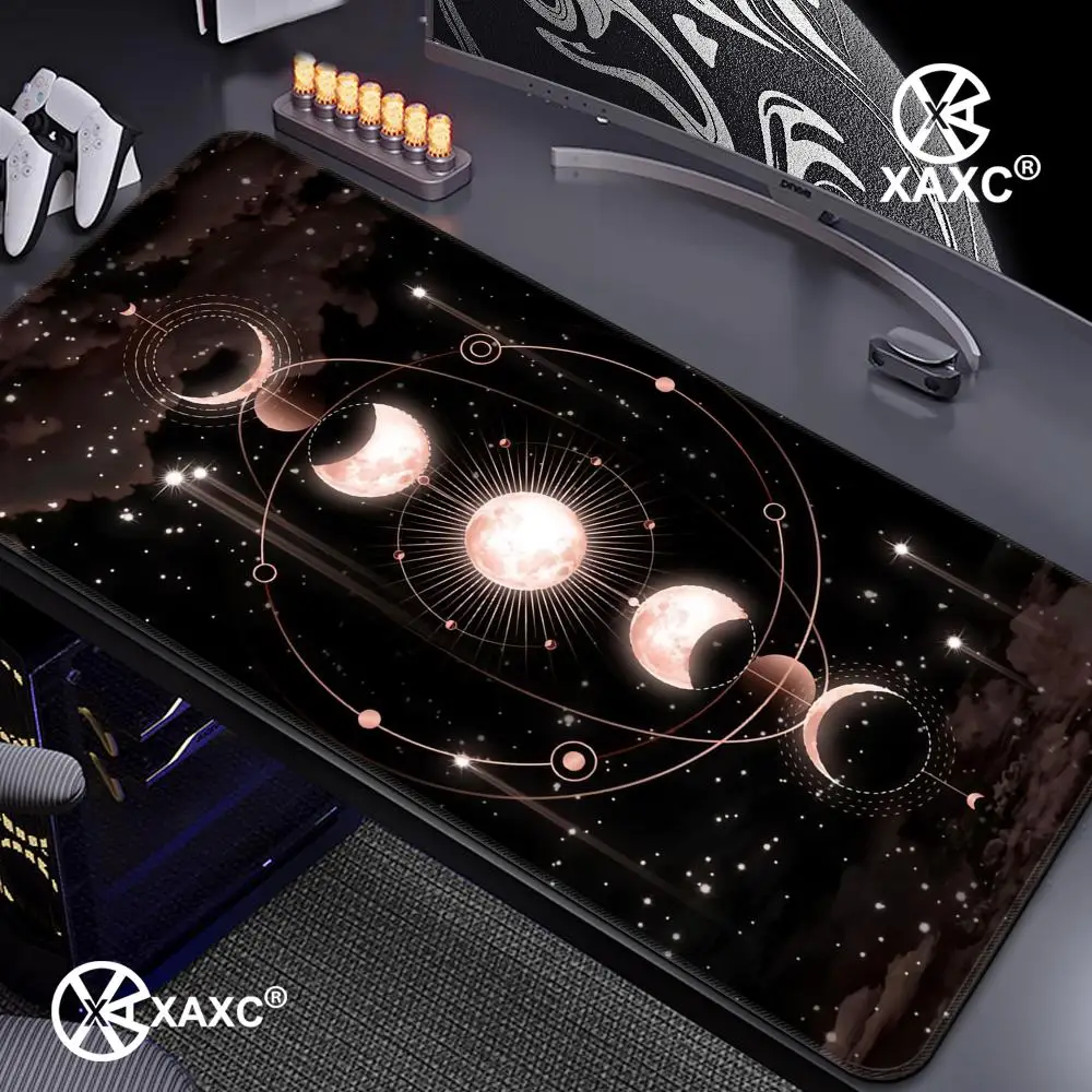 Stargate Atlantis XAXC Mauspad, großes Tastatur-Mauspad, rutschfestes Gummi-Gaming-Mauspad, Laptop-Mauspad