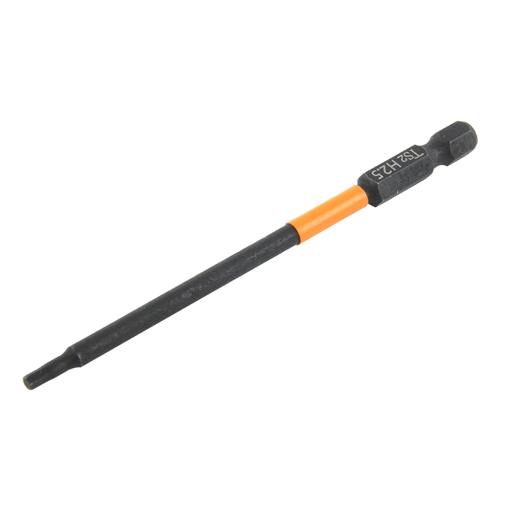 1 st 100mm Inbussleutel Boor 1/4 "Schacht Quick Release Magnetische Schroevendraaier Bit H2-H2.5 H3.0 H4.0 H5.0 H6.0