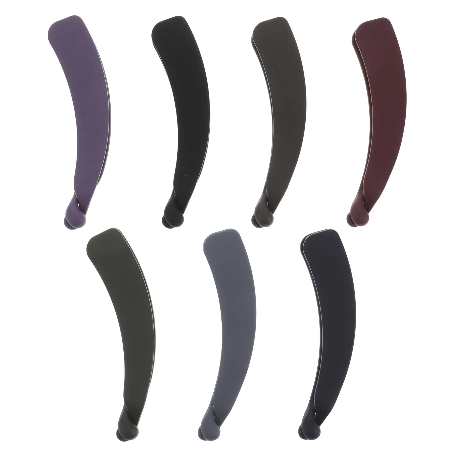 

Набор из 7 заколок-бананов для волос для женщин: элегантные винтажные зажимы для густых и вьющихся волос, надежная фиксация, легкие в использовании