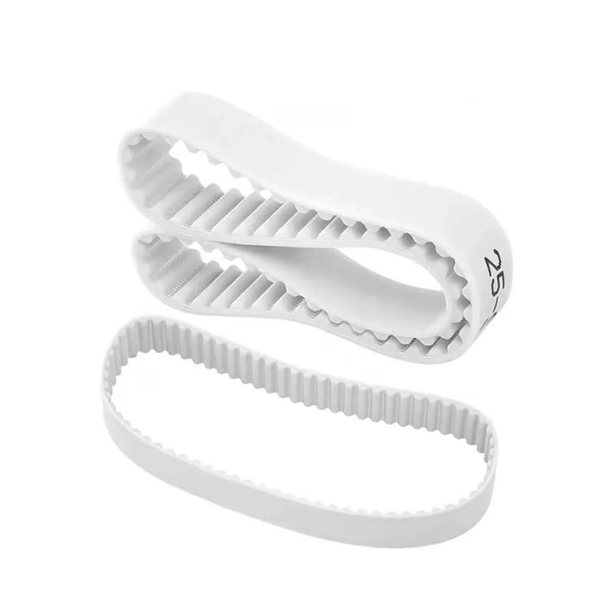 HTD3M White Synchronous Belt Polyurethane PU Steel Core Belts Timing Belt Width 10mm