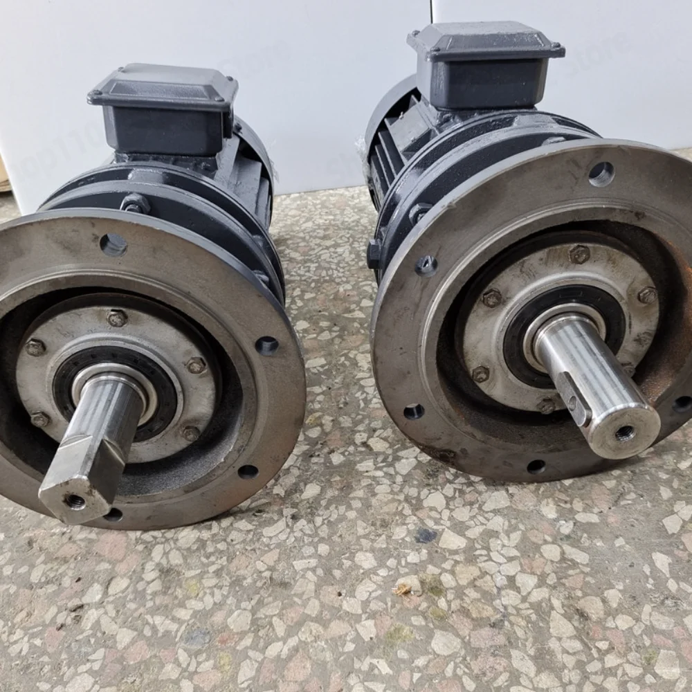 Vertical Mixer Motor with Gear Reducer, Cycloidal Pinwheel Geared Motor for Stirrer, Copper Core Mixing Machine Motor