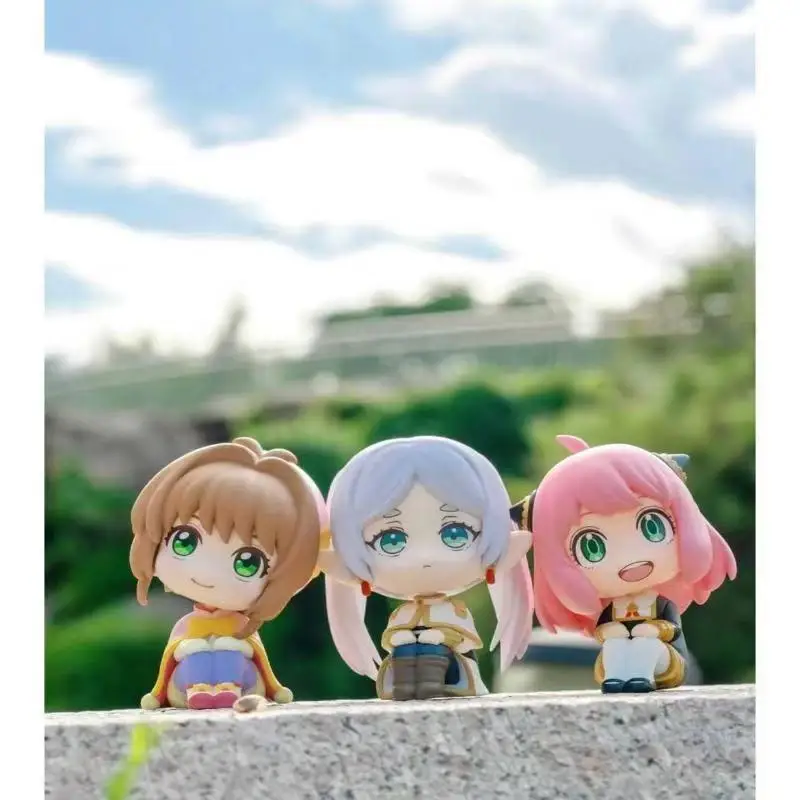 

Short-Haired Girl Anime Figures Cute Doll PVC Model Action Figure Toys for Children Gift Figuras de Anime