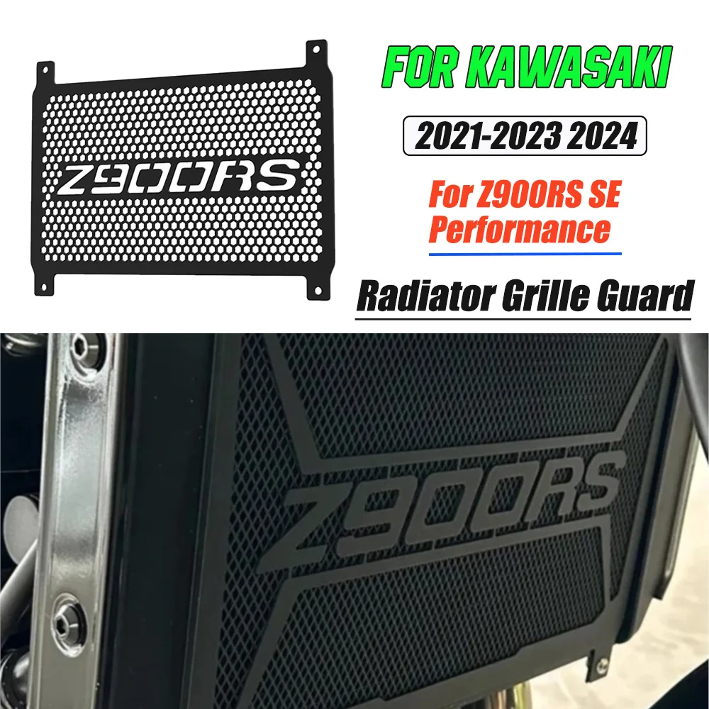 

Motocycle Radiator Grille Cover Water Tank Guard Protection Accessories FOR KAWASAKI Z900RS SE Performance 2021 2022 2023 2024
