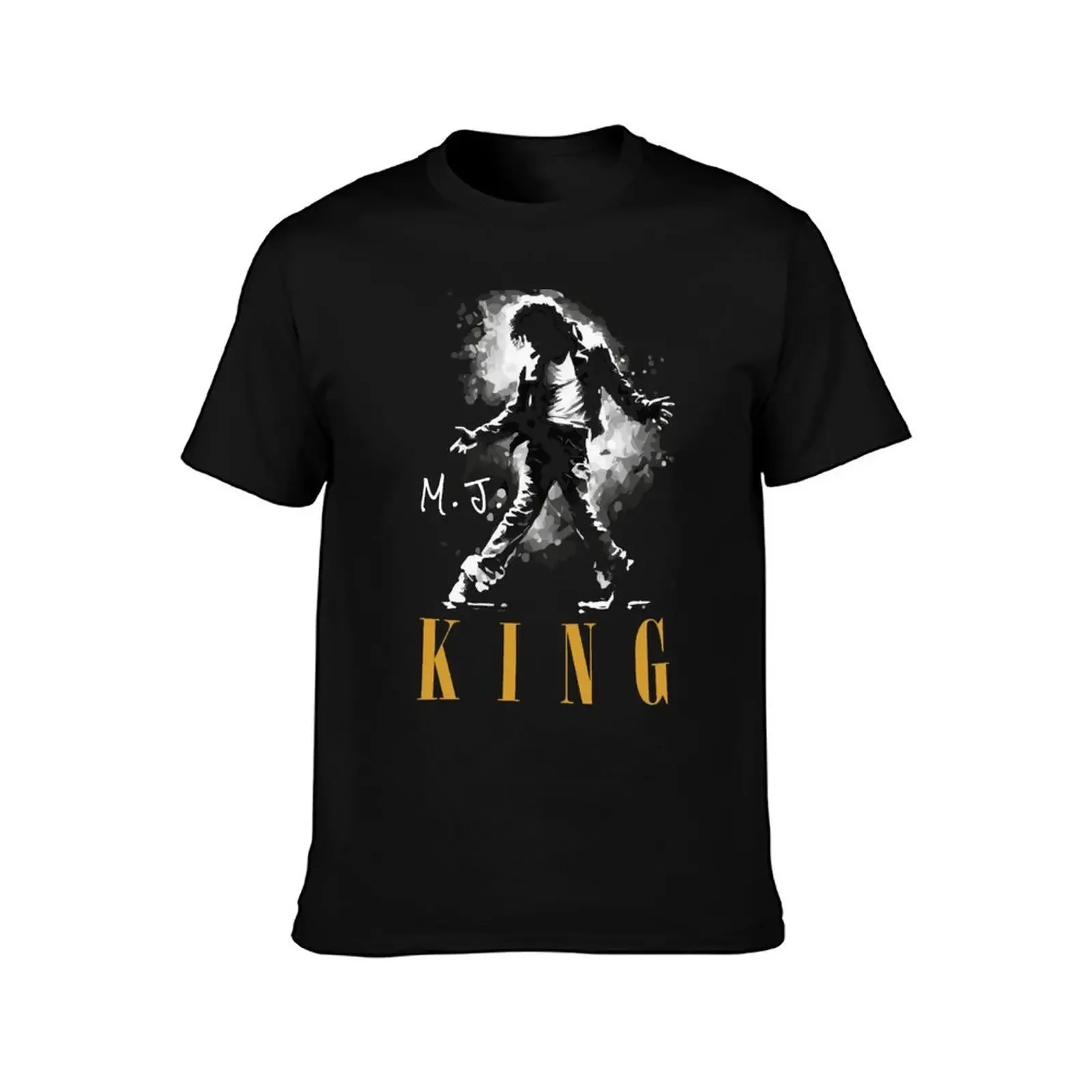 king of pop 2 T-Shirt plus size clothes cheap stuff men tshirt