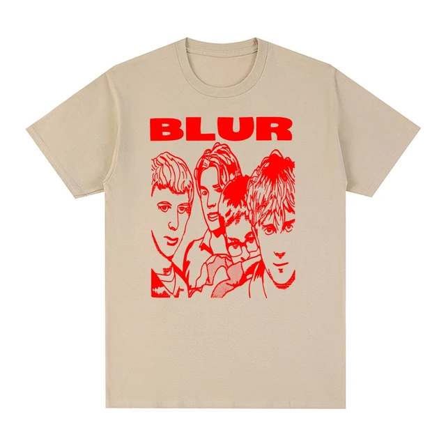 blur トップ バンド t シャツ