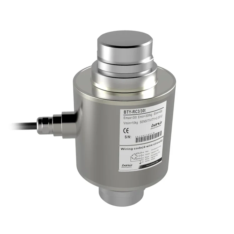 High Precise Compression Loadcell Flintec RC3 7.5ton Load Cell Price Celda De Carga 40 Ton for Weighbridge
