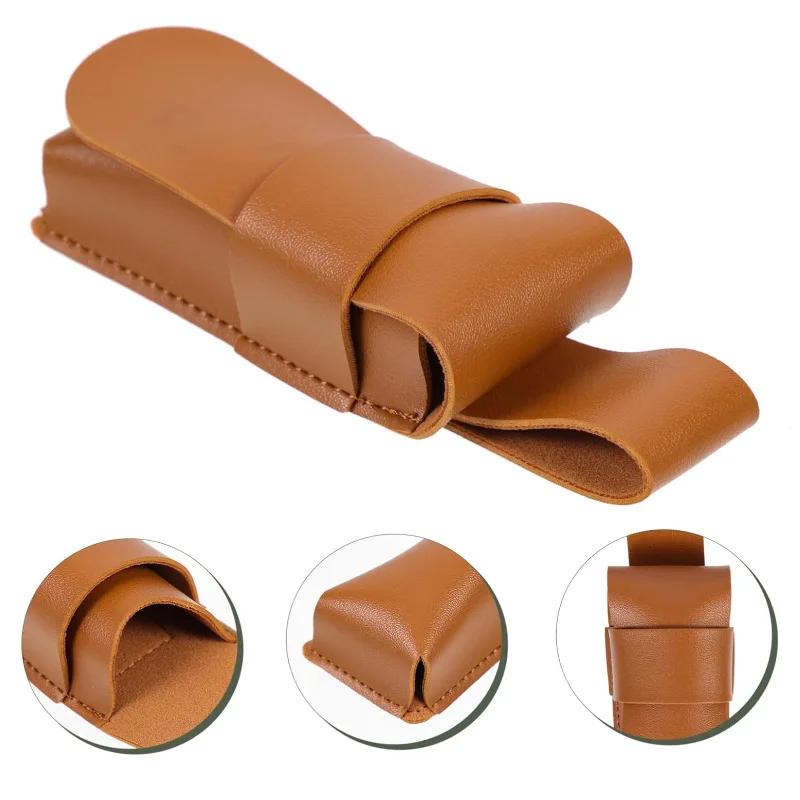 Harmonica bag PU leather single instrument harmonica leather case