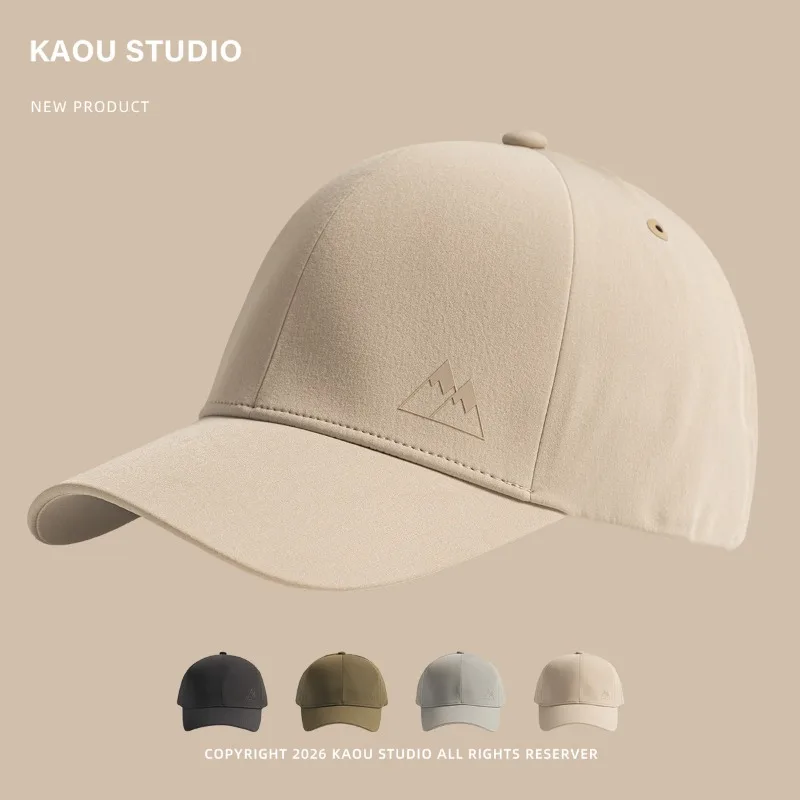 

New Fully Enclosed Hardtop Non-adjustable Quick-dry Baseball Cap for Men and Women Summer Outdoor Breathable Sunshade Sports Hat