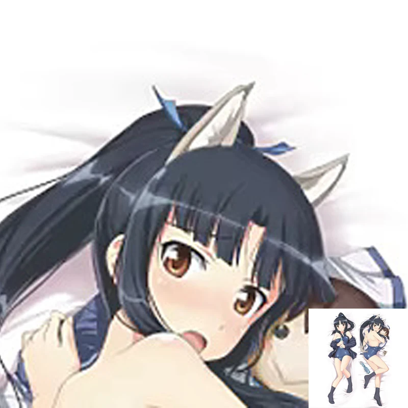 

Anime Pillow Cover Dakimakura Shizuka Hattori 2 Side Printed Hugging Body Pillowcase Cushion Cover Bedding Decor