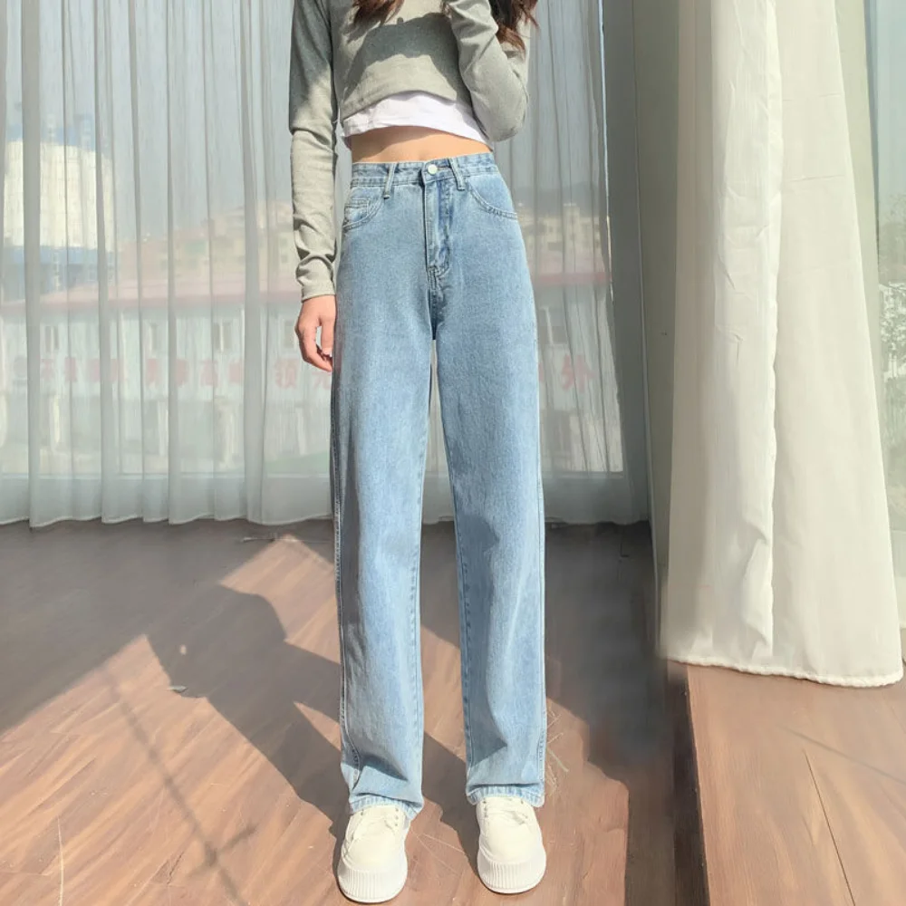 2023 Autumn Jeans for Women Curve Women Elastic Waist High Waist Harem Lady Pants Mom Jeans women clothing jeans y2k trousers