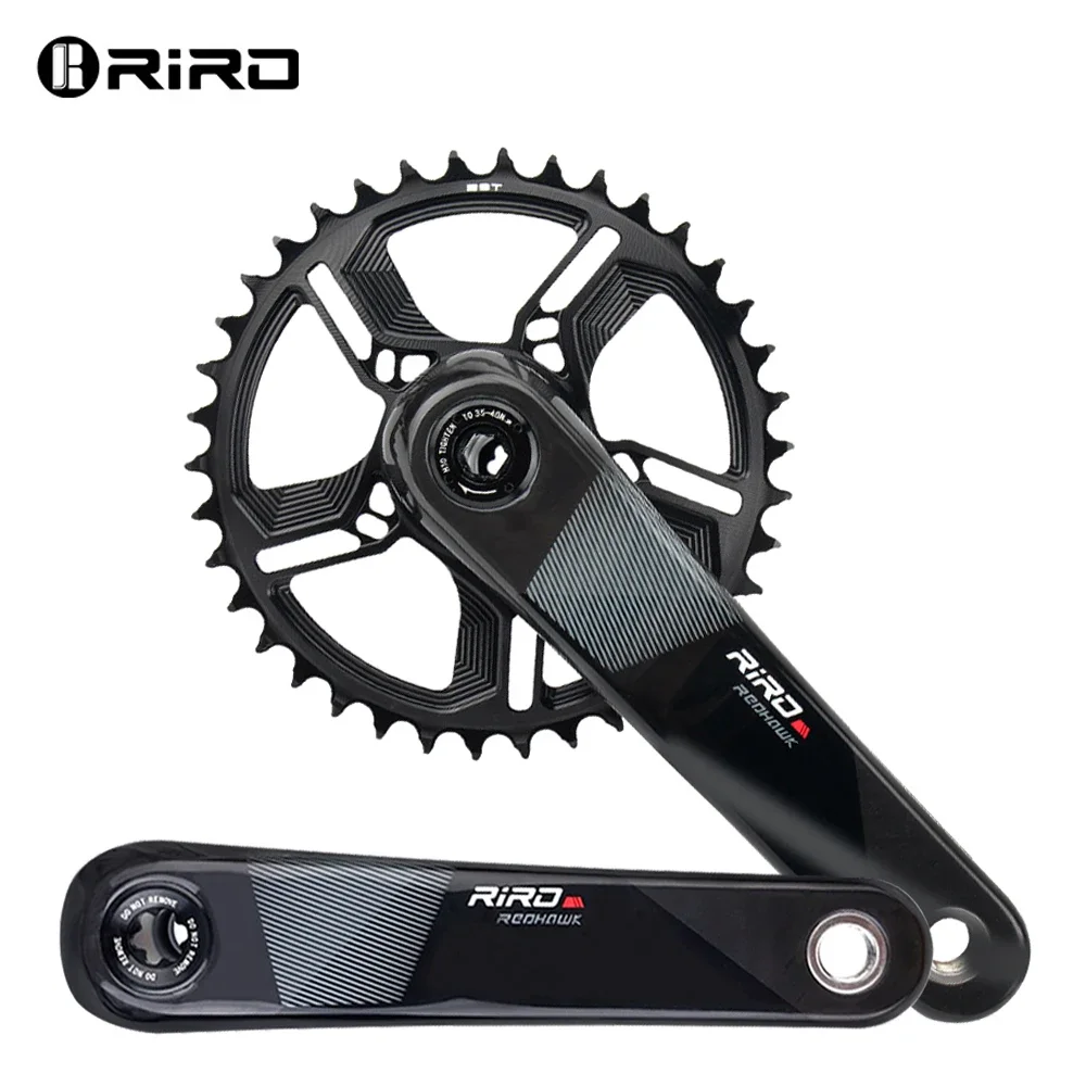 GOLDIX Carbon Fiber Mountain Bike Crankset  3-Bolt Direct Mount Chainring170mm Bicycle Crank 29mm Axle for DUB Bottom Bracket