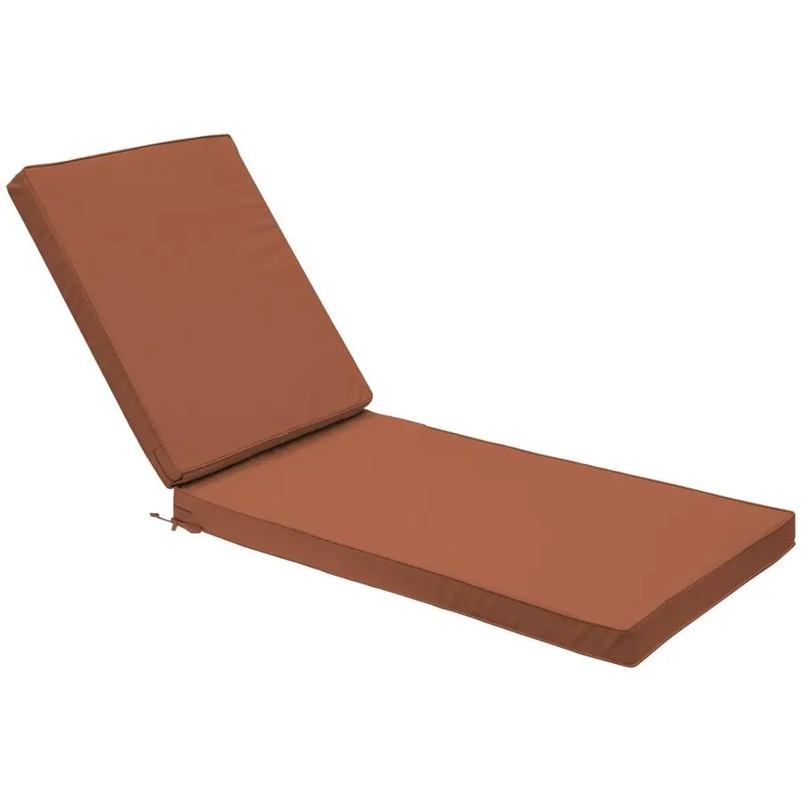 

Outdoor Chaise Lounge Cushions, Waterproof Patio Chair Cushions for Outdoor Furniture with Adjustable Ties, Lounge Chair Cushion