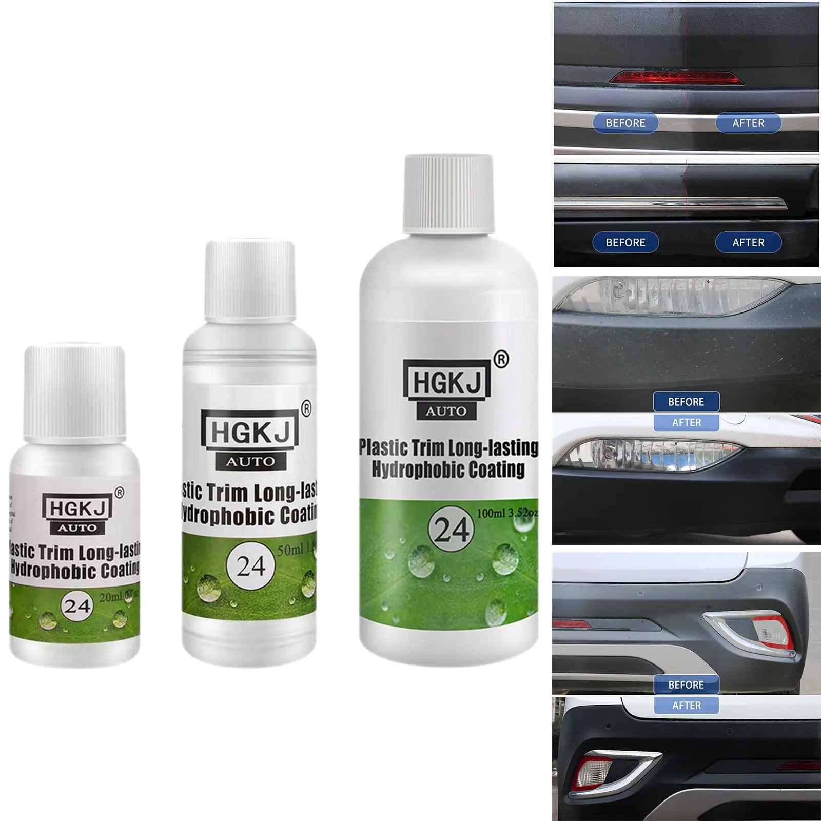 Hydrophobic Coating Spray Instant Shiny Polish Brighten Liquid Spray Wax