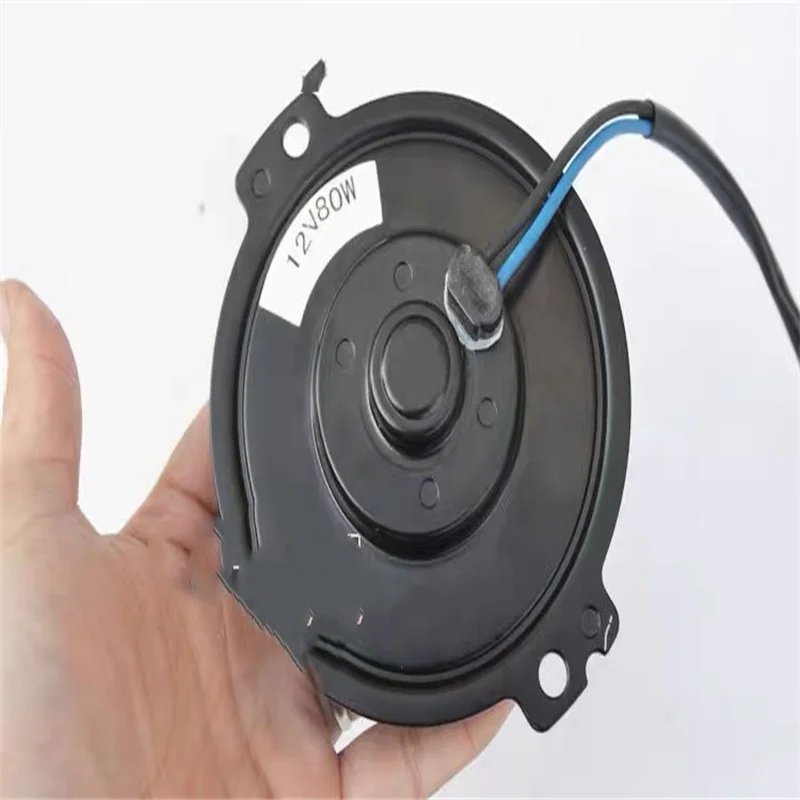 12V 24V 80W Bus Condenser Fan Engines DC Motor Electronic Radiator Fan Engines Replacement Lawn Monwer Part