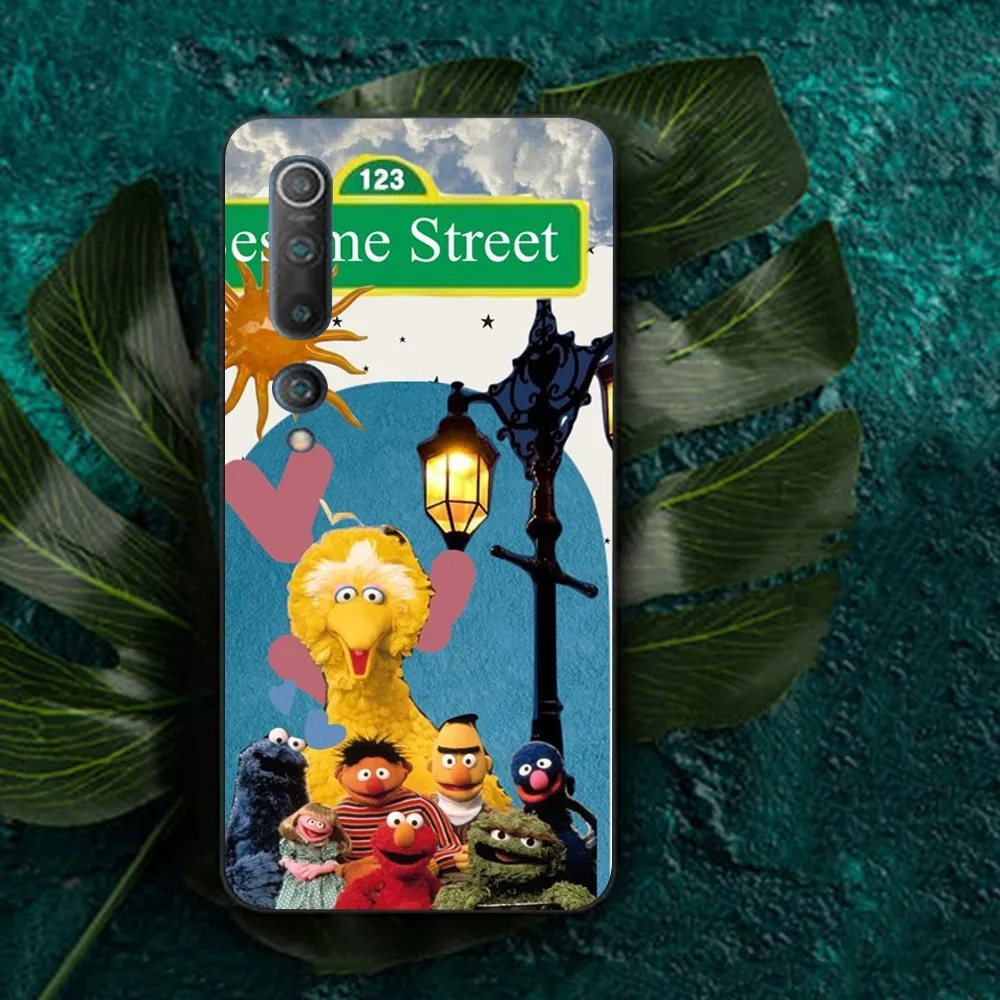 Sesame Cartoon S-Street Phone Case For Redmi Note 4 X 5 A 6 7 8 Pro T 9 Pro 9S 10 Pro 11 Pro 11S 11Epro PocoM3pro