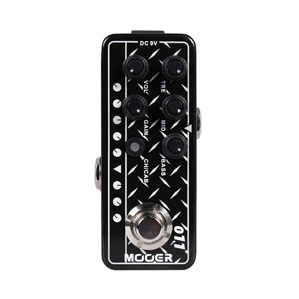 

MOOER 011 CALI-DUAL Guitar Effects Pedal Digital Preamp 3-Band EQ Micro Preamp Pedal True Bypass Guitar Parts Accessories