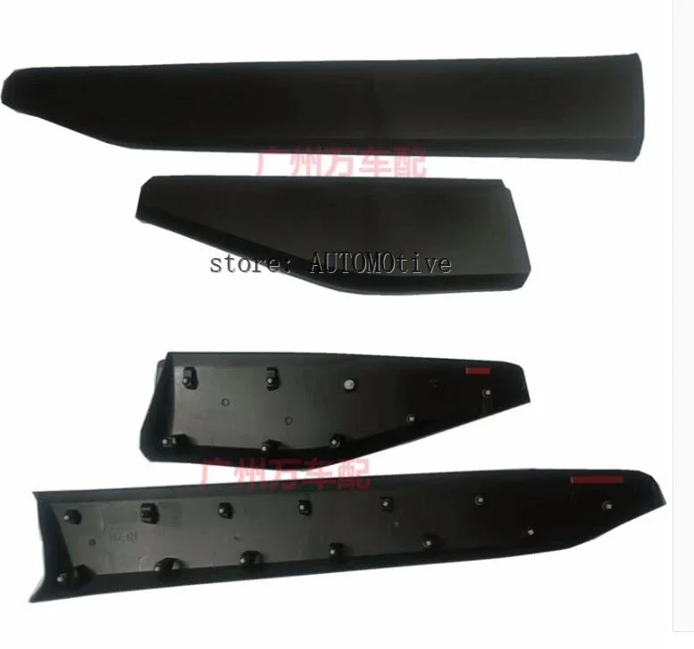 2018-2021 for Toyota CHR C-HR Rear Bumper Sill Protector plated  body side moldings side door decoration 1PCS
