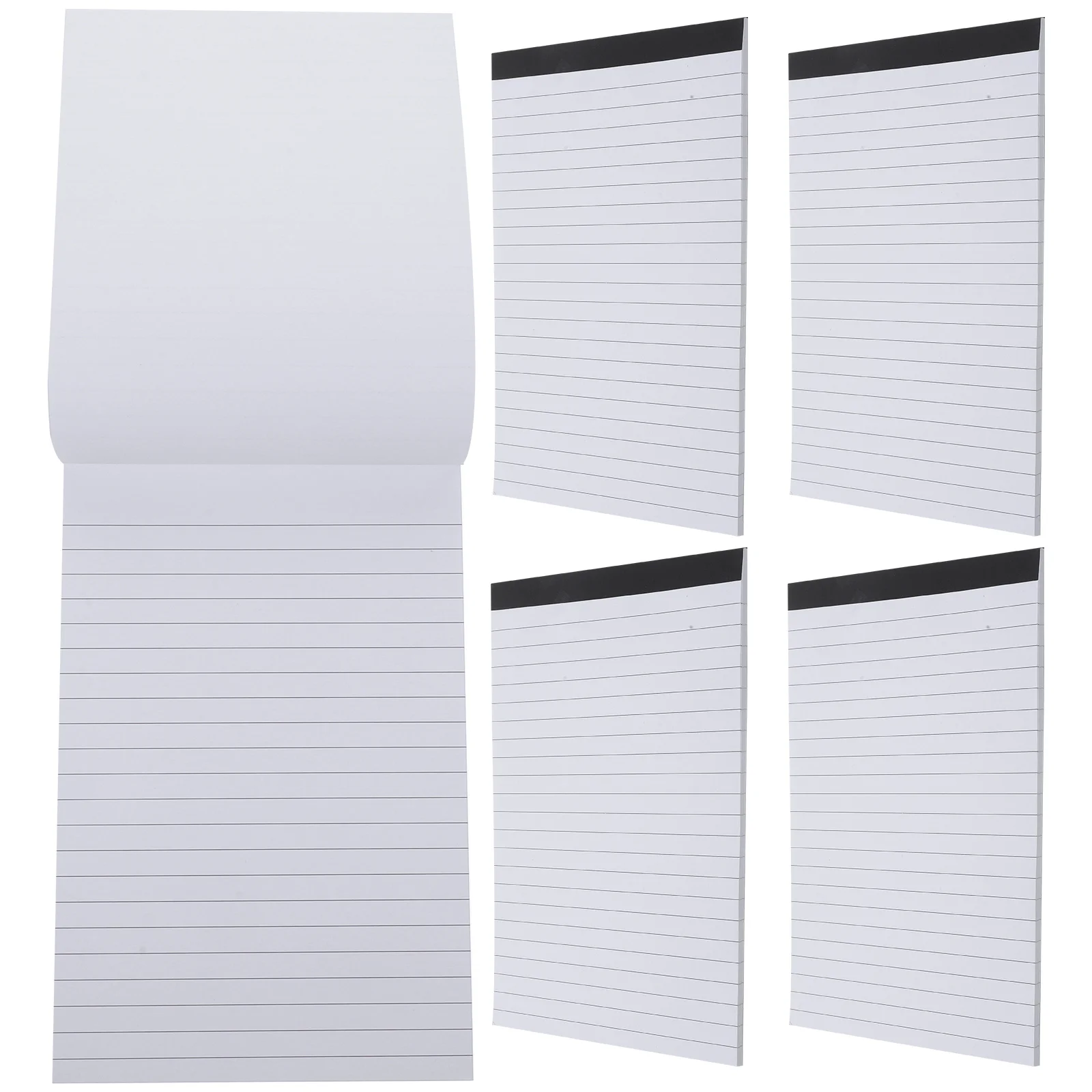 

5 A5 25 Pages Each Tear Off Sheets Smooth Writing Paper Pad Horizontal Grid Writing Tablet Paper Office Supplies