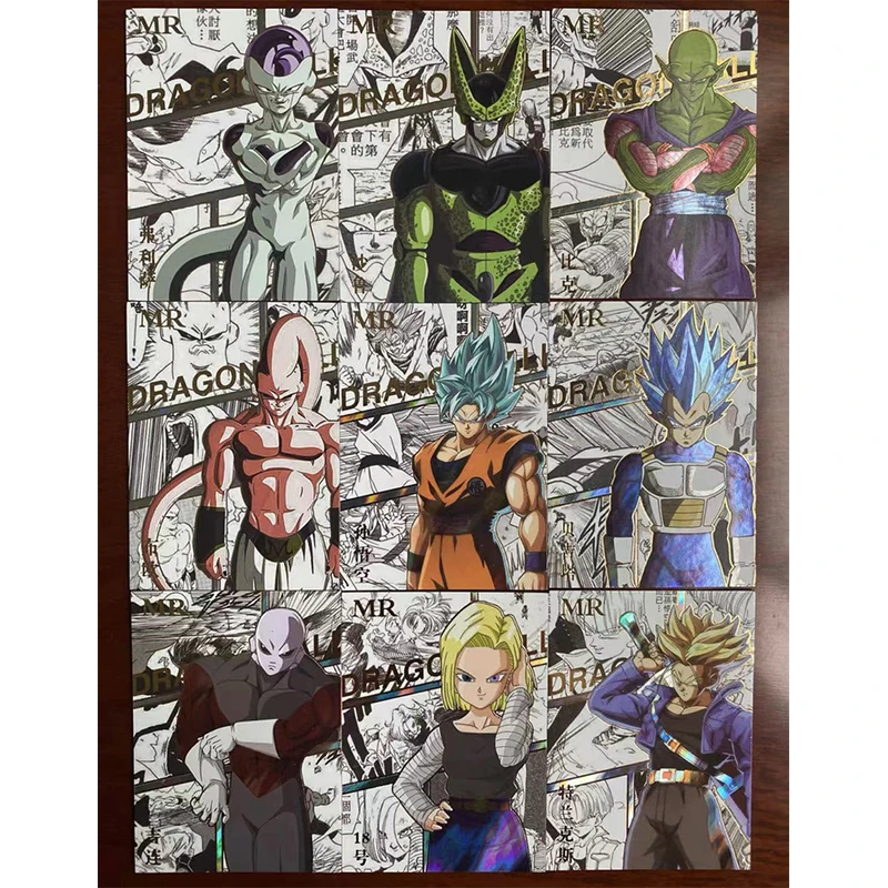 Dragon Ball Manga Son Goku Vegeta Iv Android 18 Frieza Gogeta Ex Sp Mr Card New Collection Man Birthday Christmas Gifts