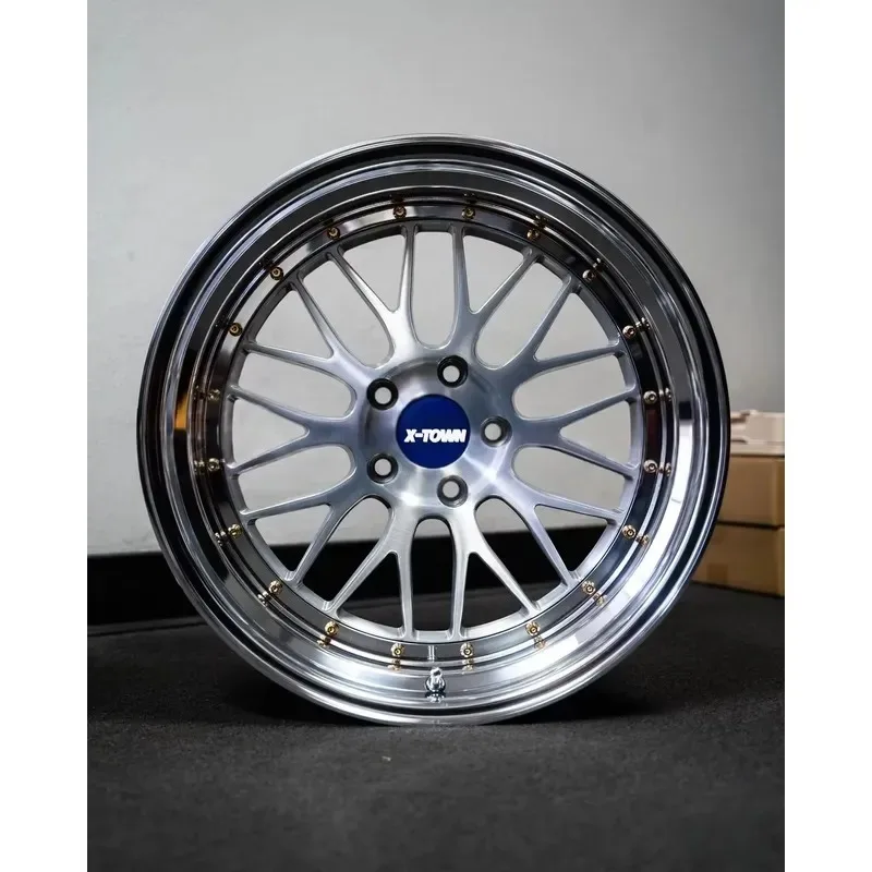 Hot Sale 17 18 19 20 22 24 Inch Passenger Car LM Wheels 5x114.3 5x112 5x120 Chrome Alloy Forged Car Wheels Rims for LM 4 pcs