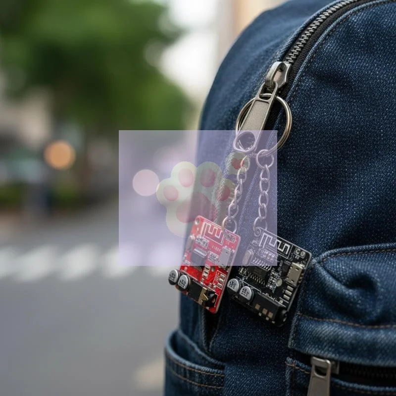 Tech Accessories Board - Porte-clés en forme de circuit imprimé