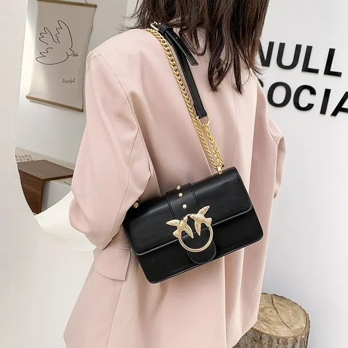 

‌ Новая женская сумка через плечо с цепочкой в корейском стиле — модная сумка через плечо под мышками, бутик и модный