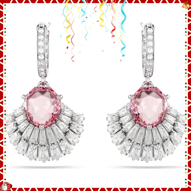 2025 جديد حار بيع الملمس الملونة شل الحب قلادة عيد الحب طقم من الحلقان ، ضروري لصديقة في الخط #2