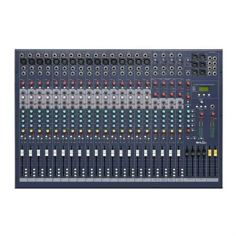 

24-channel Pro Live Sound Console Controller Audio Studio Multi Track DJ Music Mixer For Karaoke Stage