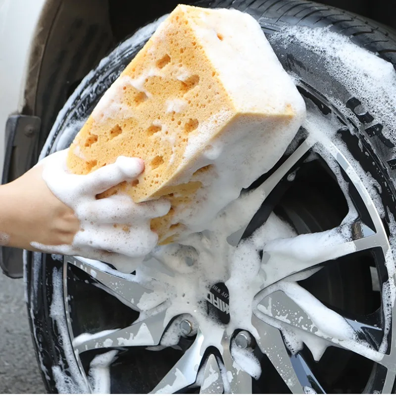 Car Wash Sponge Special High Foam Cotton Absorbent Large Car Wipe Sponge Brush Car Tools Supplies Large