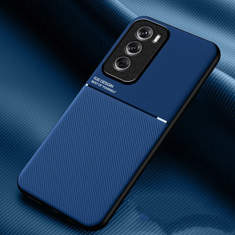 For Oppo Reno12 Pro 5G Case Luxury Leather Magnetic Phone Cases for Oppo Reno 12 Pro 5G CPH2629 Soft Silicone Bumper Back Cover