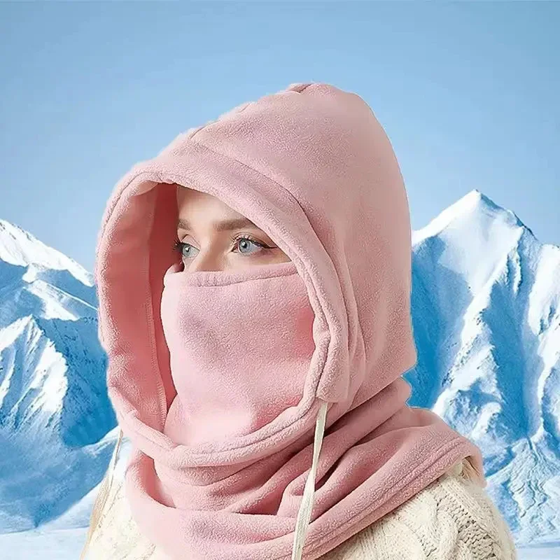Winter Balaclava Hat for Both Men and Women, Cold Resistant, Breathable Cycling Head Cover, Warm Face Mask