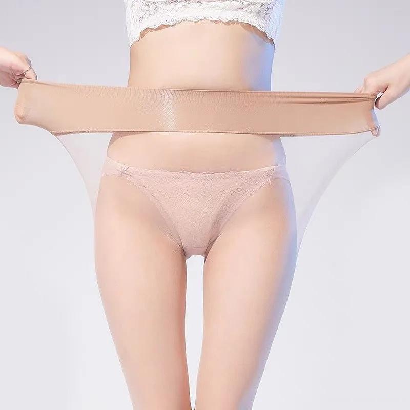 Collant estivi da donna di alta elasticità di qualità senza cuciture in Nylon ultrasottile calze trasparenti a punta collant trasparenti Sexy