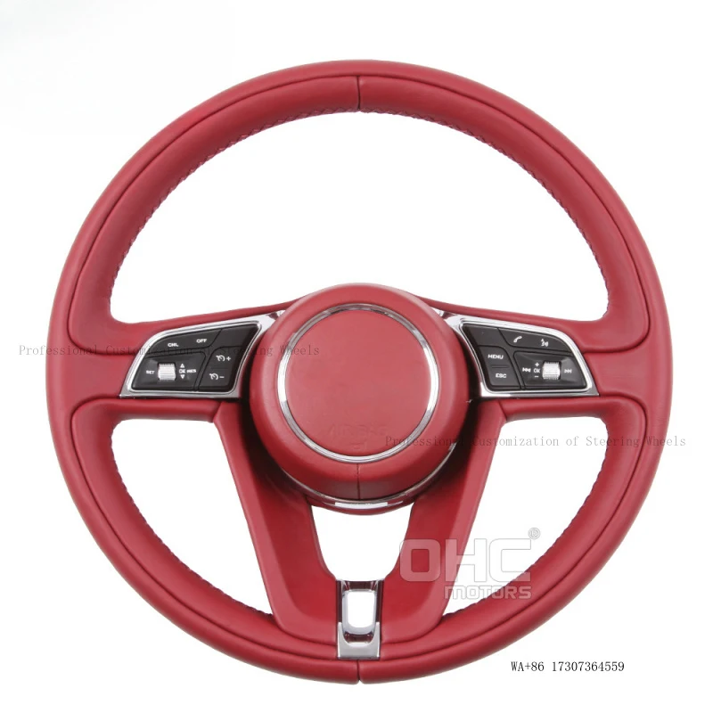 Suitable for Bentley Bentayga GT full-leather modified steering wheel, old to new assembly