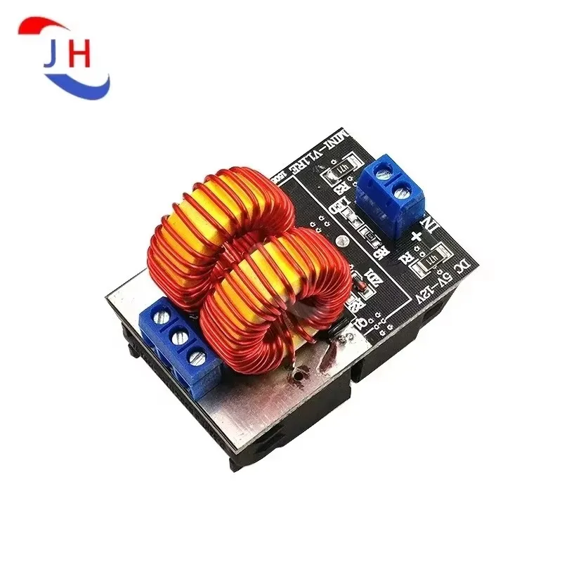 1PCS Hot Sale 5-12V 120W Mini ZVS Induction Heating Board Flyback Driver Heater DIY Cooker+ Ignition Coil