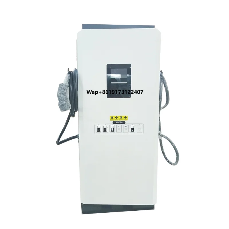 Professional Dc 120kw Ev Fast Charger Pile Double  Charging Station for Electric Vehicles