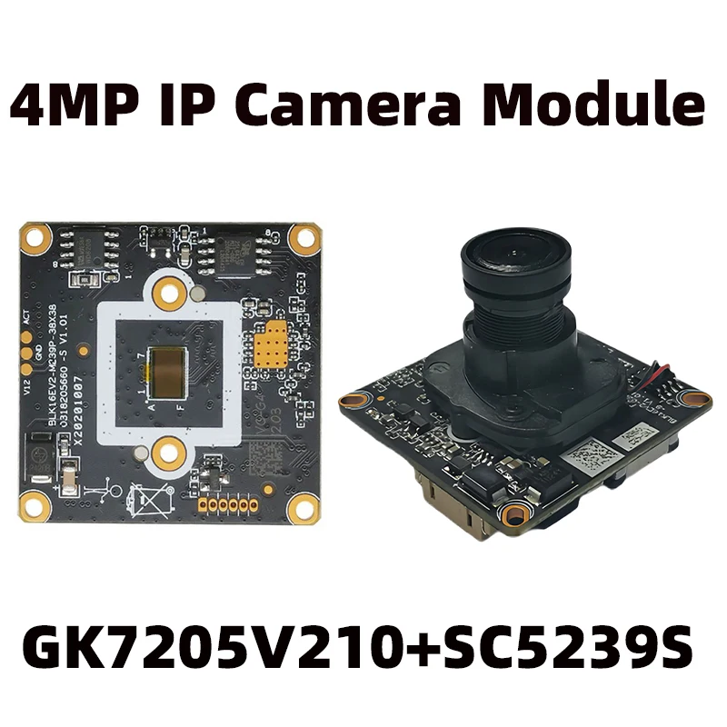 CCTV Xmeye 4.0MP Ip Camera Board Module Smartsens Sc5239S Goke Gk7205V210 H.265 Face Detect Poe Rtsp Onvif Video Surveillance