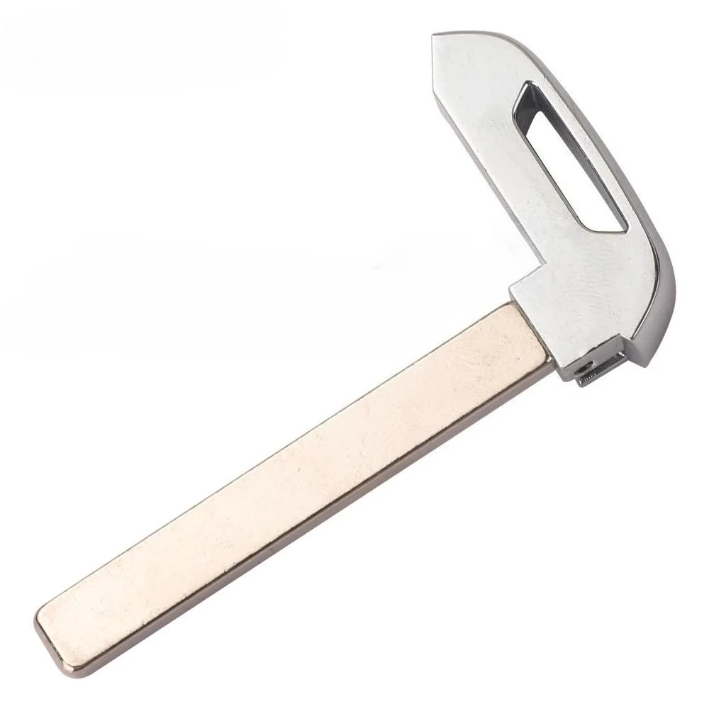 10X Insert Emergency Car Key Blade Uncut Blank For Chevrolet Tahoe Suburban Silverado Gmc Yukon Sierra Acadia Smart Remote Card