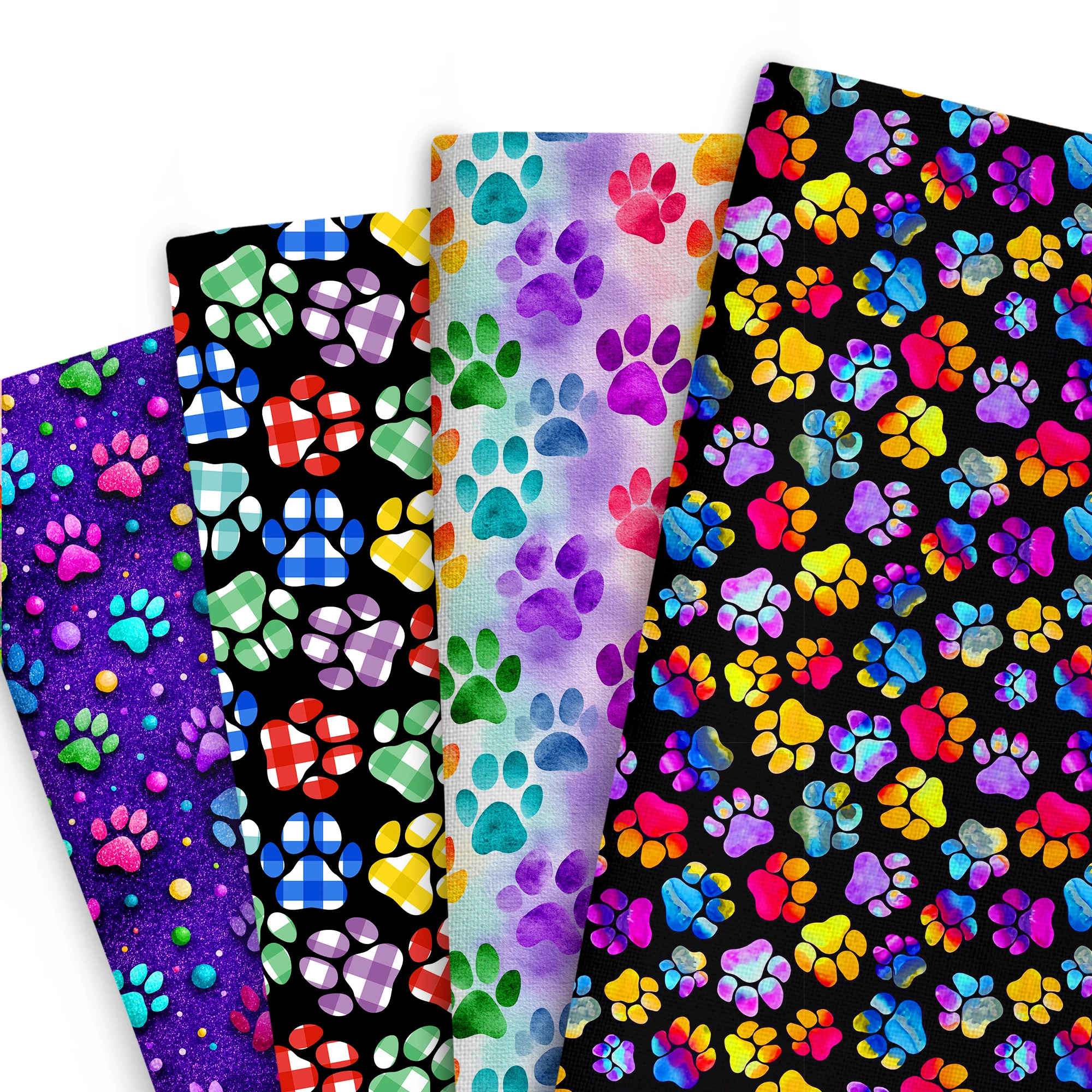 50*145cm Patchwork Footprint  Paw Polyester Cotton Fabric For Tissue Sewing Quilting Fabrics Needlework Material DIY Handmade