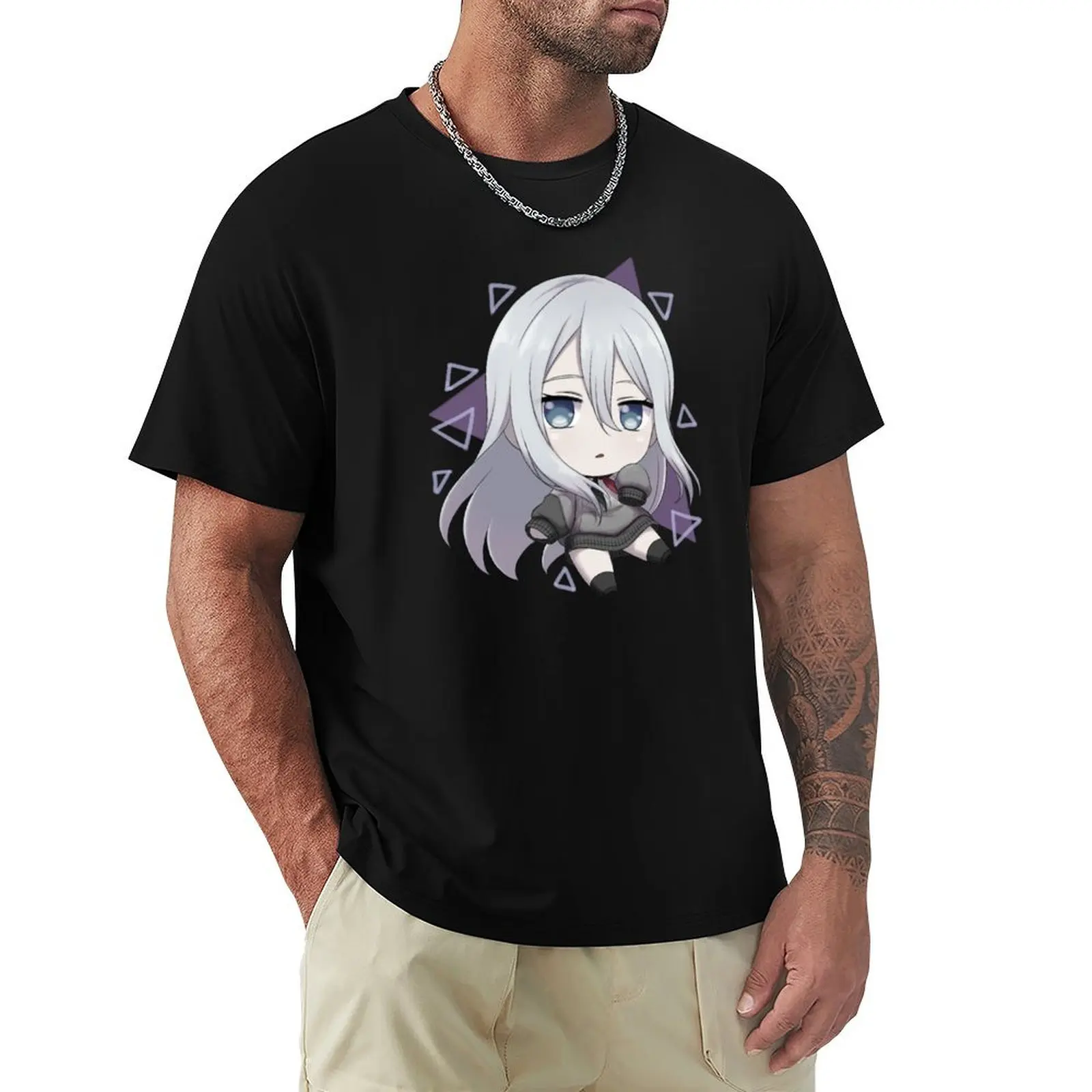 

Yoisaki Kanade chibi T-Shirt oversized t shirt Personalized t-shirt black t shirts for men
