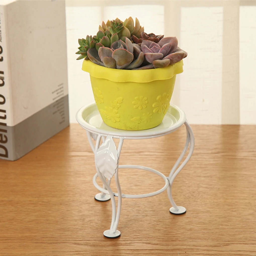 Iron Flower Pot Stand Indoor And Outdoor Tables, Mini Plant Stands, Flower Pots, Candle Holders, Racks, Desktop Decorations