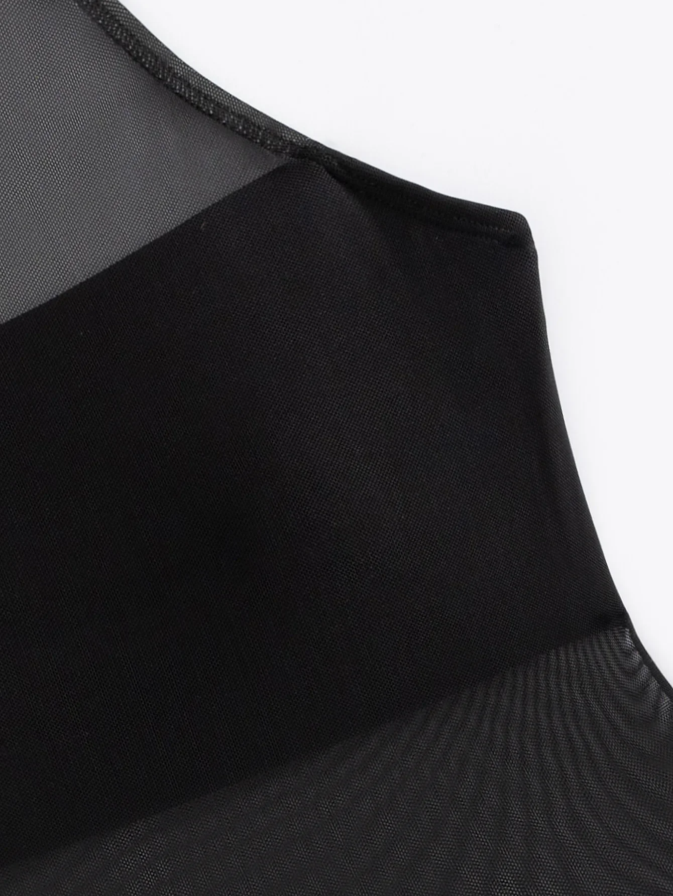 2025 New Sexy Black One Piece Swimsuit for Women Halter Neck Mesh Bikini Push Up Bathing Suit Beach Vacatoon Swimwear