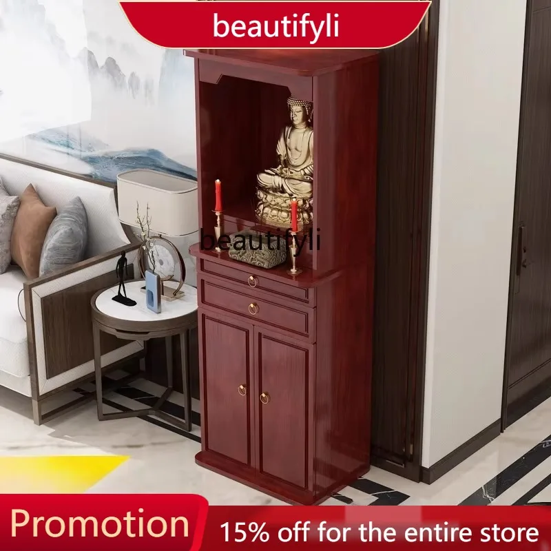 01A Buddhist shrine cabinet household offering table Buddhist altar stand cabinet idol offering table shrine  offering table