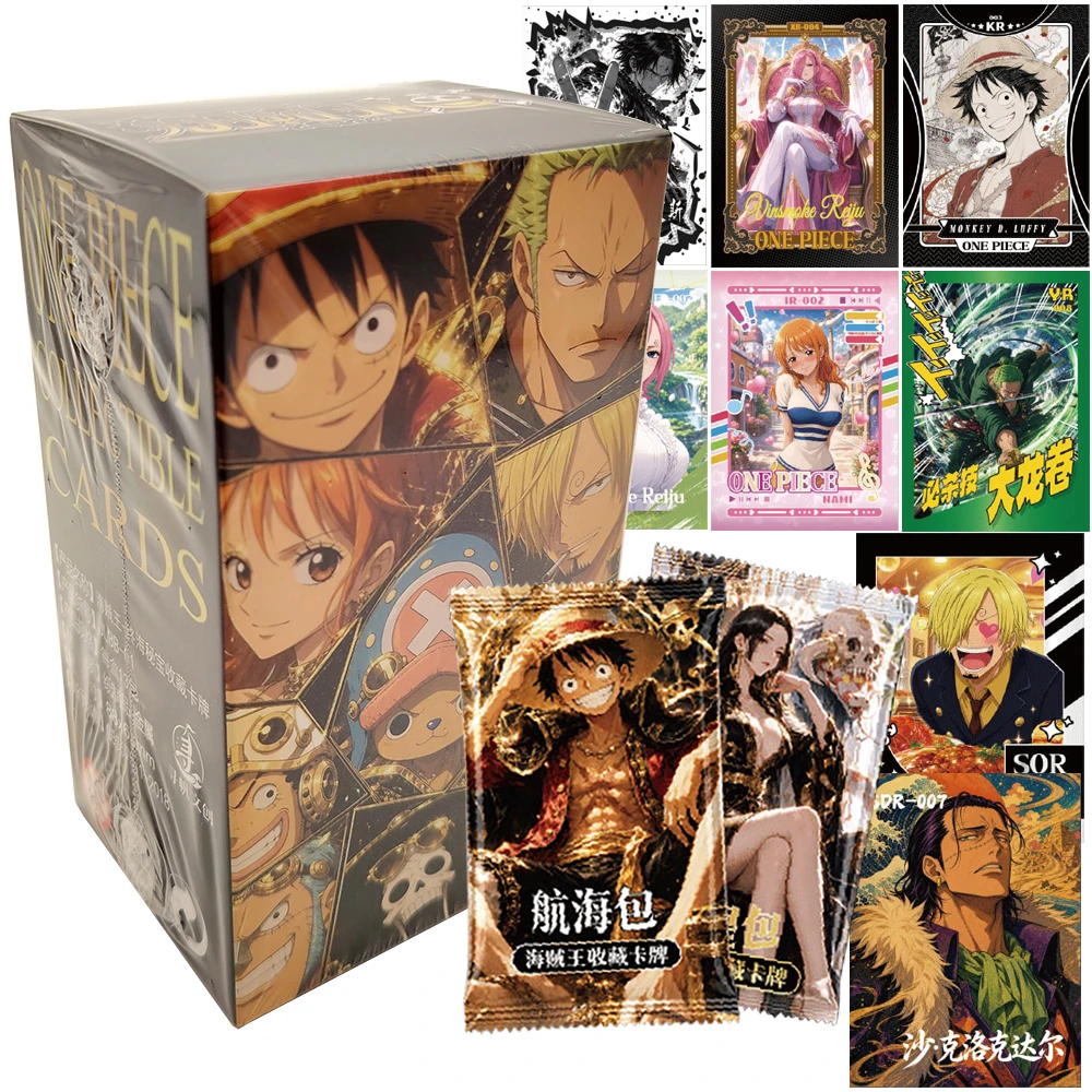 One Piece Popular Character Collection Cards Young People Like Exquisite Design Fantasy Passion Anime Creative Cards Fun Toys