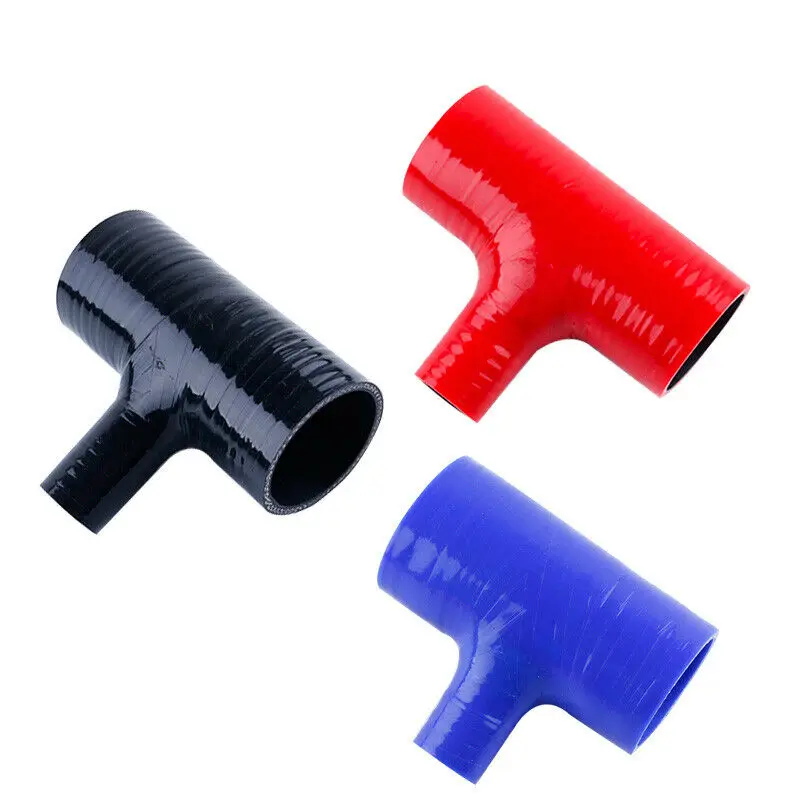 

3PLY 140mm Length T Shape Straight Hose for 25mm ID BOV 2" 2.5" 2.75" 3" T Piece Silicone Hose 51mm 57mm 60mm 63mm 70mm 76mm 80