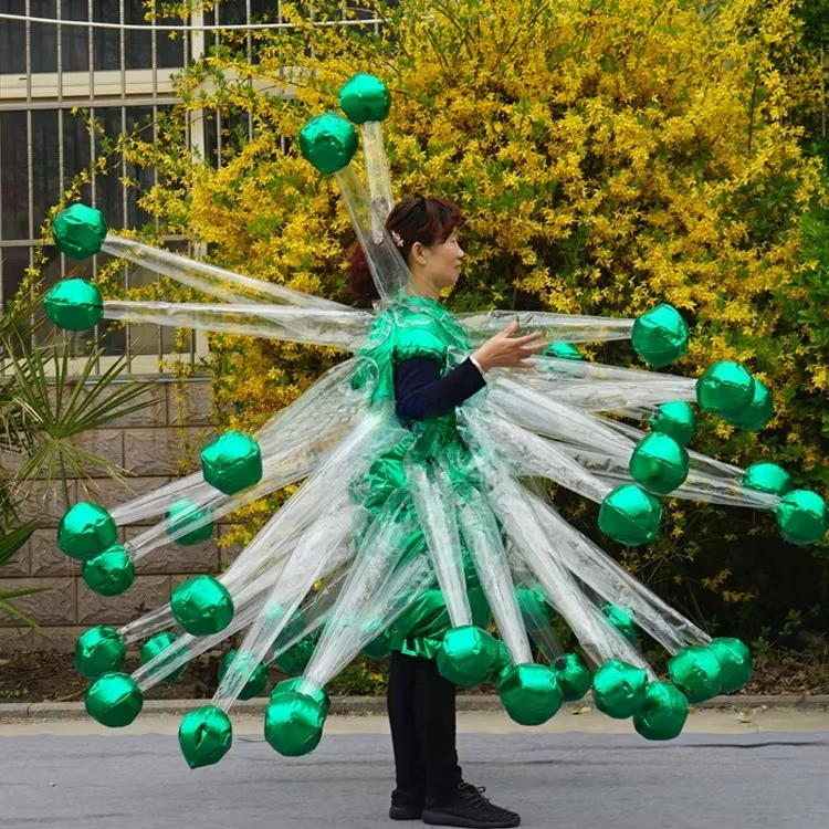 Float parade, stage performance, inflatable women's clothing, event decoration