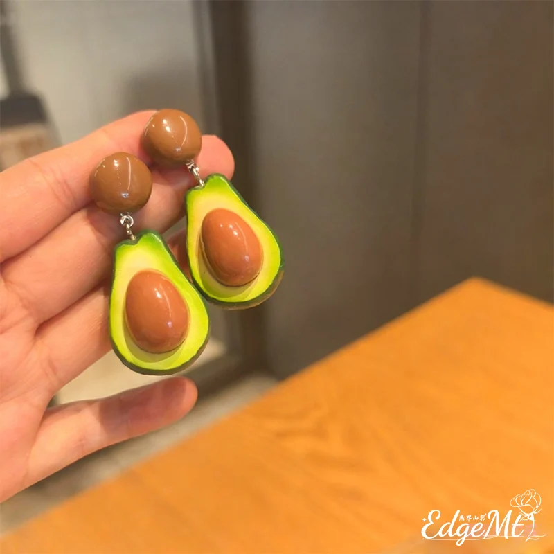 New Avocado Earrings: Sweet & Romantic Style, A Versatile Accessory For Women
