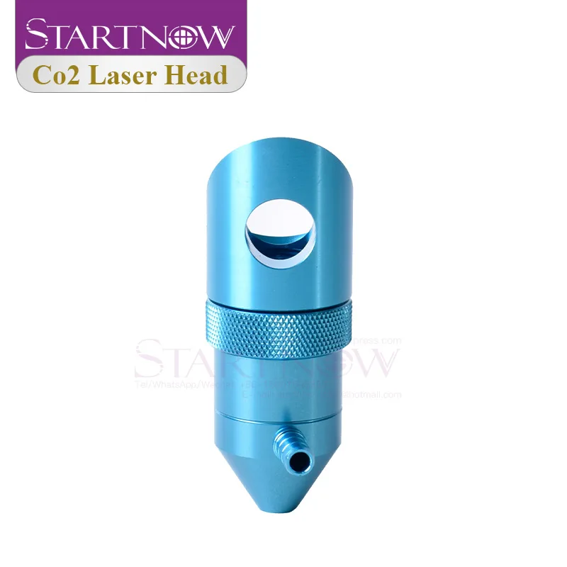 Startnow CO2 Laser Head Set for K40 Series Laser Engraving Cutiing Machine Lens Dia 12/18mm Focusing Length 50.8mm Mirror 20mm