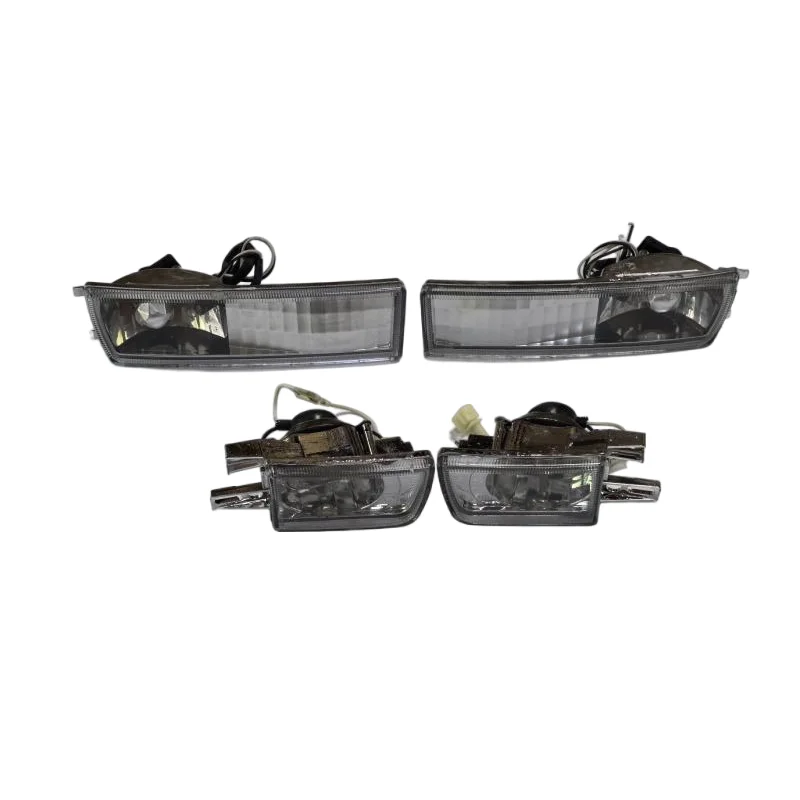 

Clear Crystal Style Euro Bumper Fog & Turn Signal Lights For VW Golf MK3