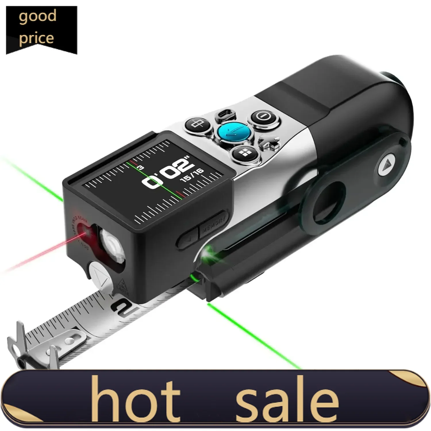 

BestsellerBestsellerXTAPE1 Digital Tape Measure with Laser,Professional Accurate Tape Measuring Tool with Instant Digital Readou