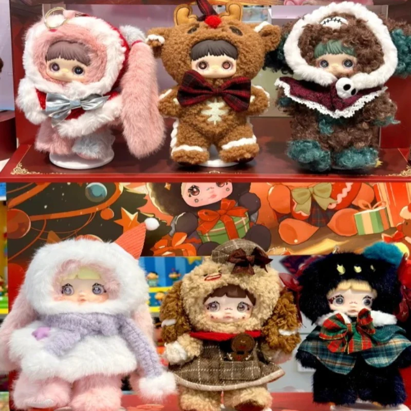 Nommi السحرية عشية عيد الميلاد سلسلة صندوق أعمى اللعب لطيف Nommi الفينيل أفخم الدمى عمل الشكل مفاجأة صندوق غامض هدية الكريسماس